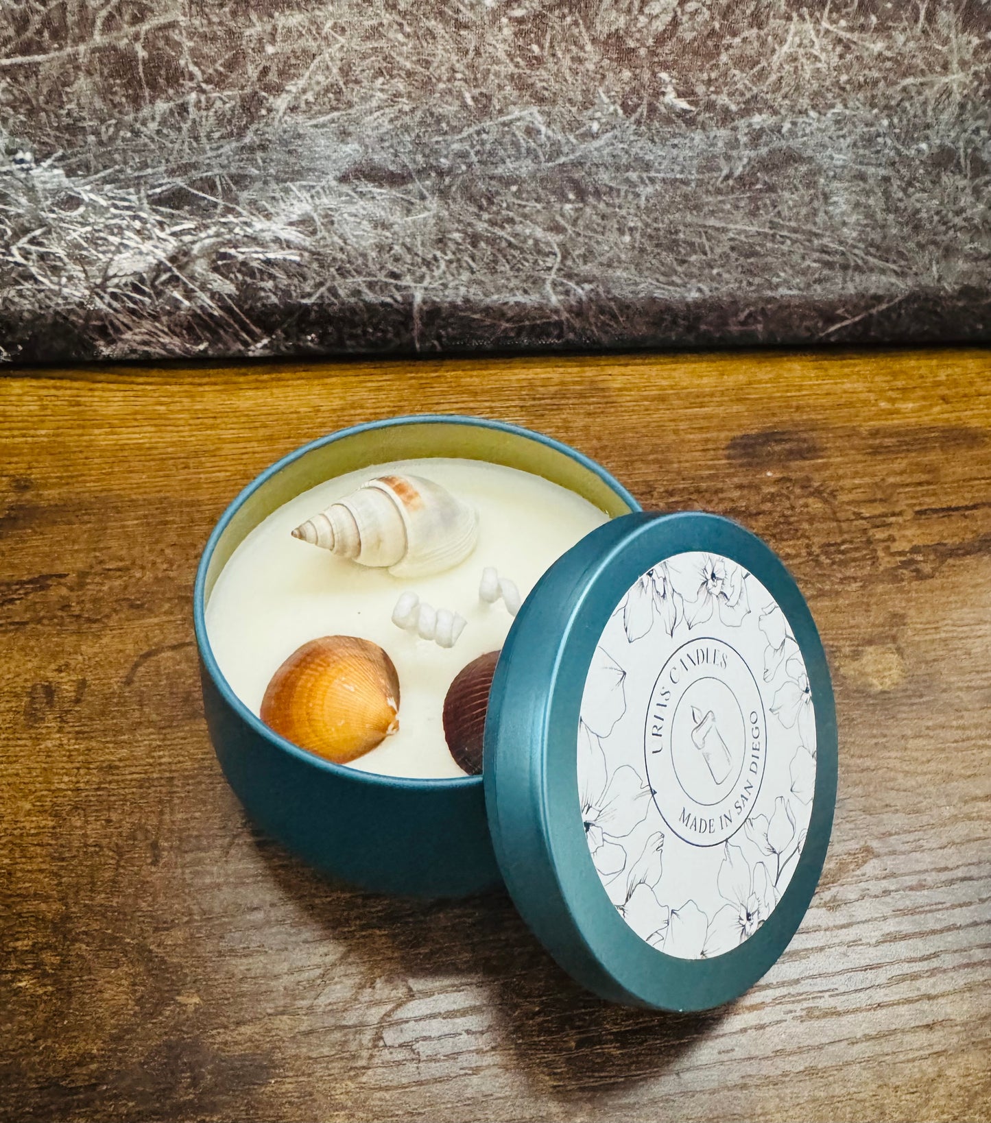 Ocean Breeze Tin Candles